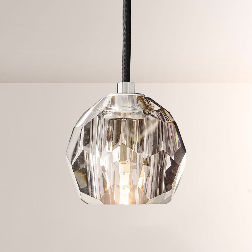 Balle Crystal Cord Island Pendant