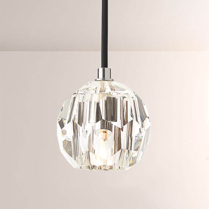Balle Crystal Cord Island Pendant