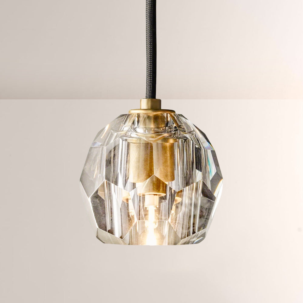Balle Crystal Cord Island Pendant