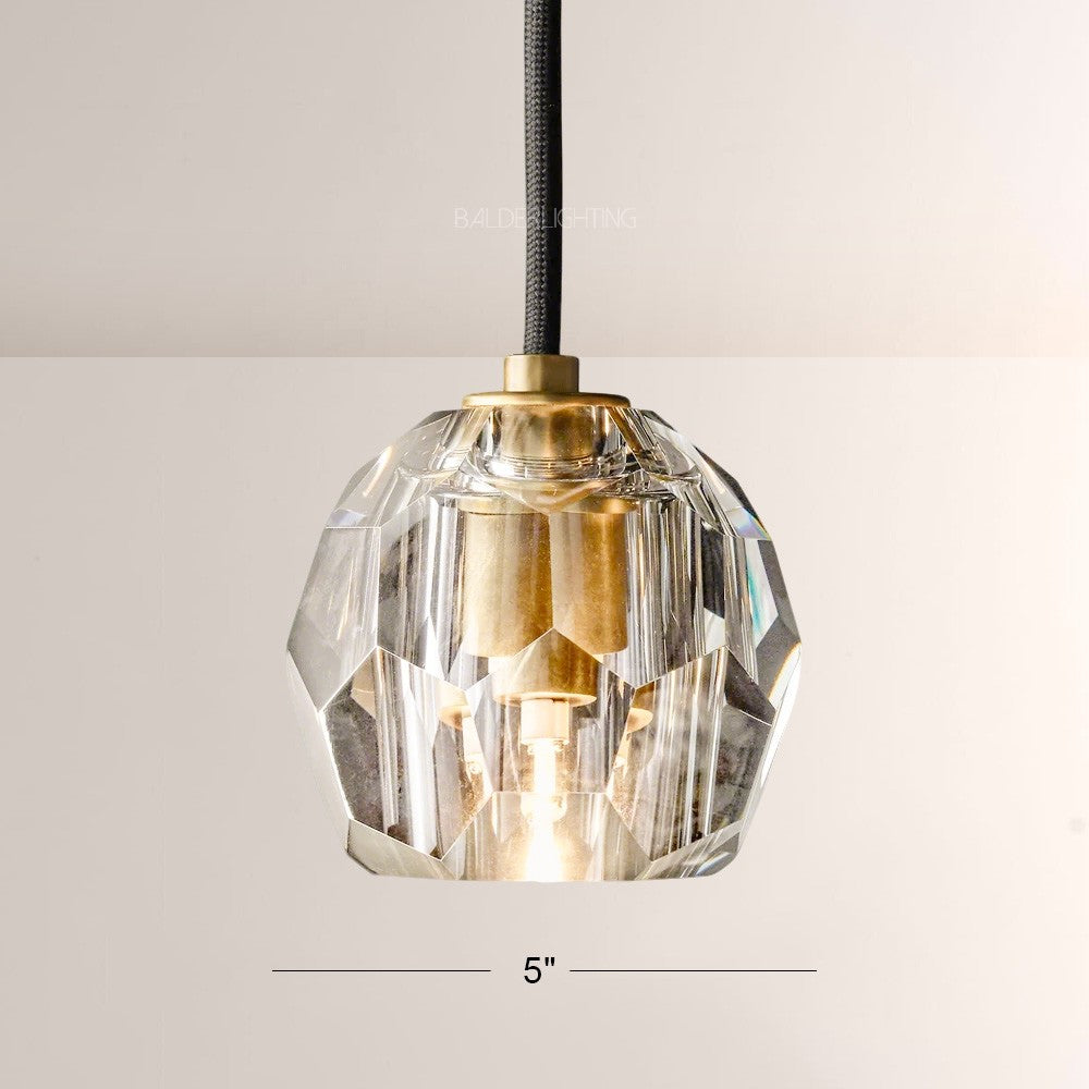 Balle Crystal Cord Island Pendant