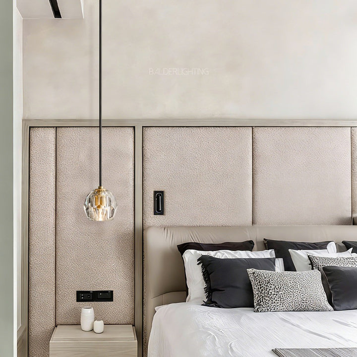 Balle Crystal Cord Island Pendant