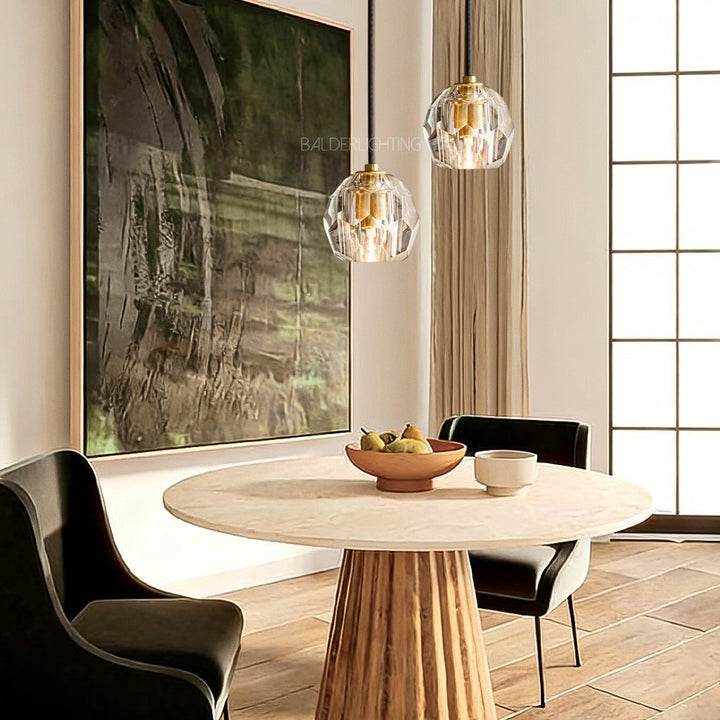 Balle Crystal Cord Island Pendant