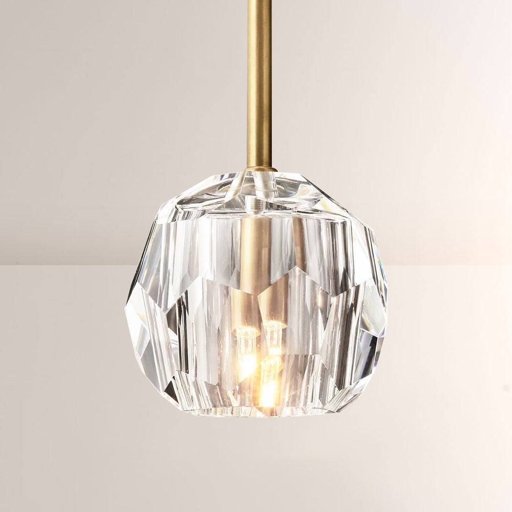 Balle Cristal Glass Rod Pendant