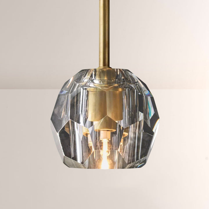 Balle Cristal Glass Rod Pendant