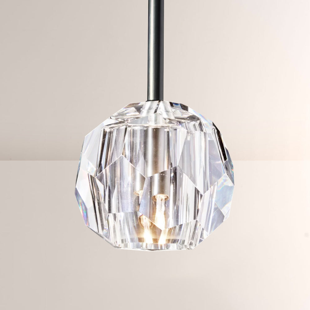 Balle Cristal Glass Rod Pendant