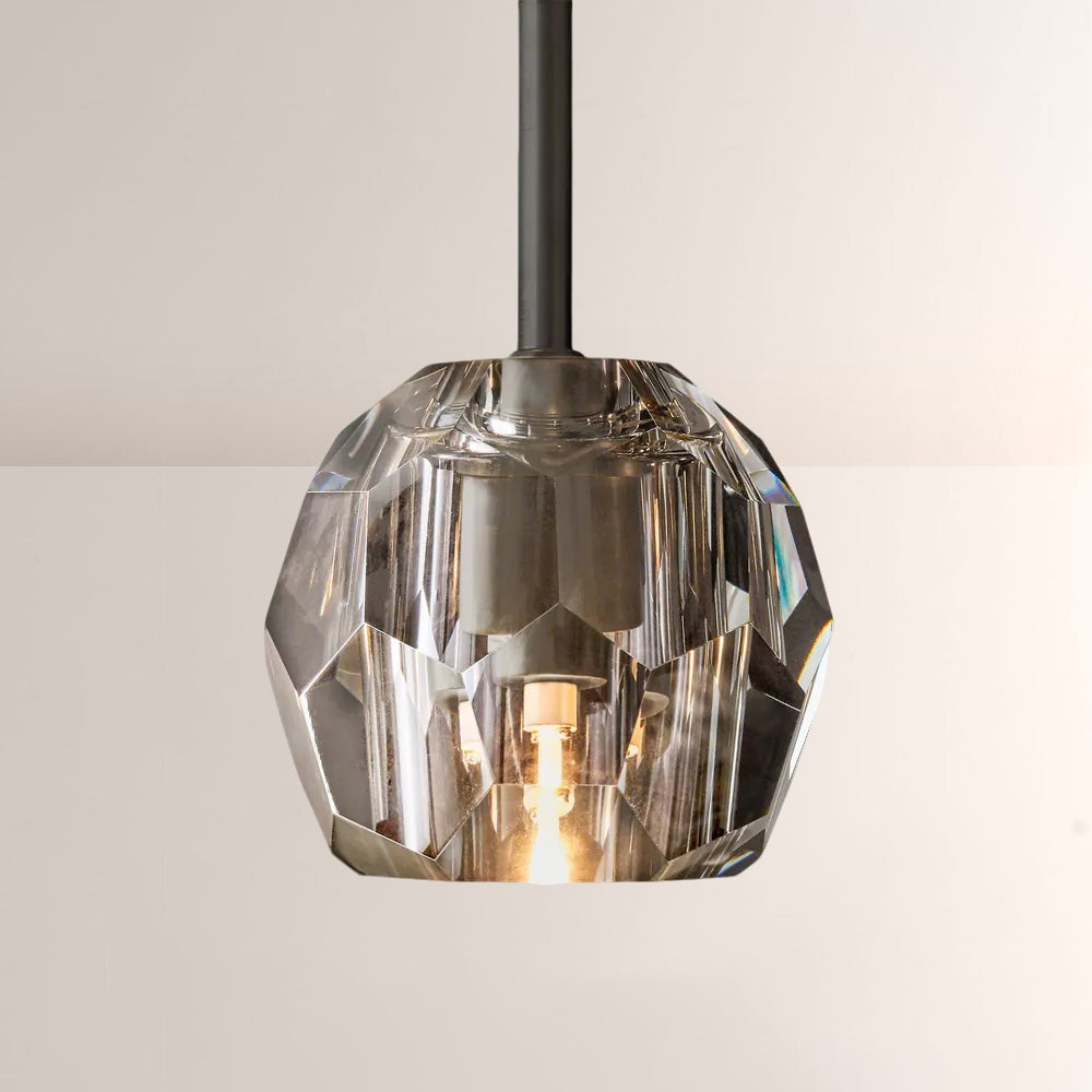Balle Cristal Glass Rod Pendant