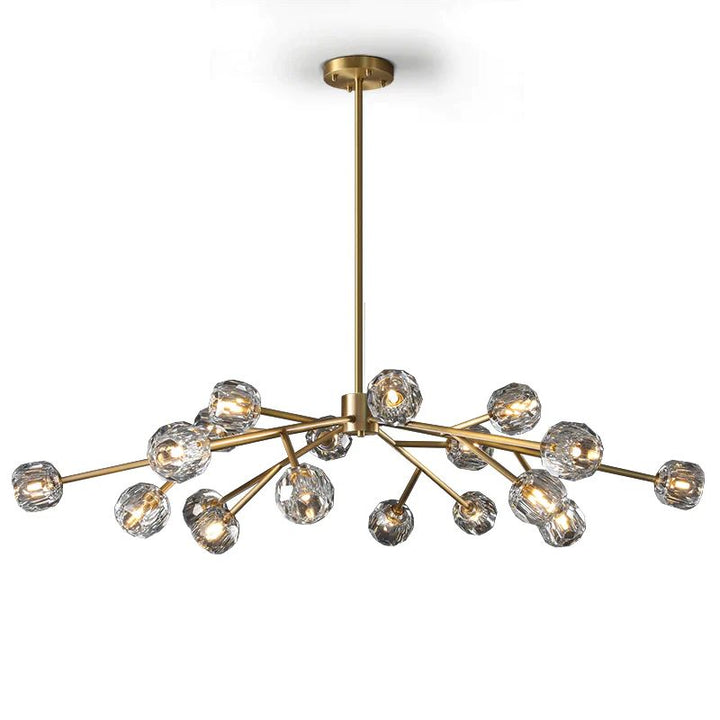 Balle Crystal Round Chandelier 60"