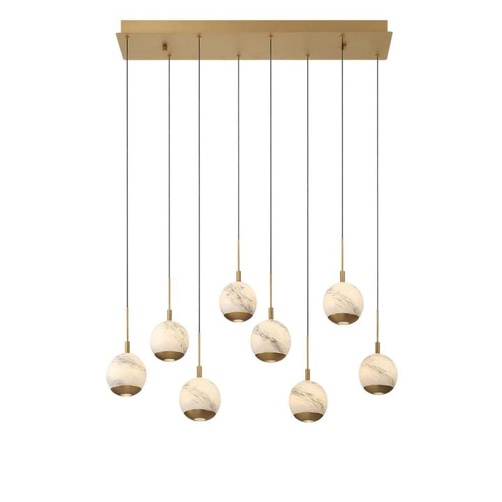 Bary Lights Linear LED Chandelier
