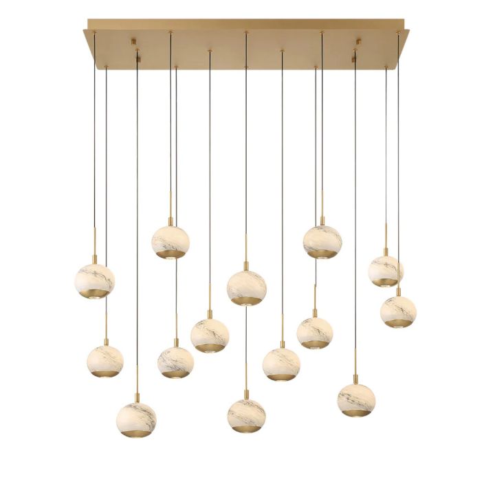 Bary Lights Linear LED Chandelier