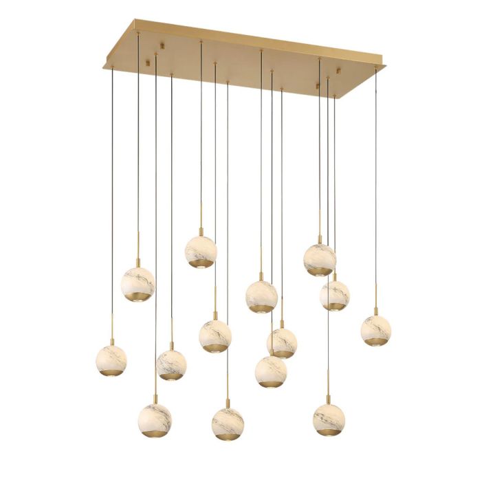 Bary Lights Linear LED Chandelier