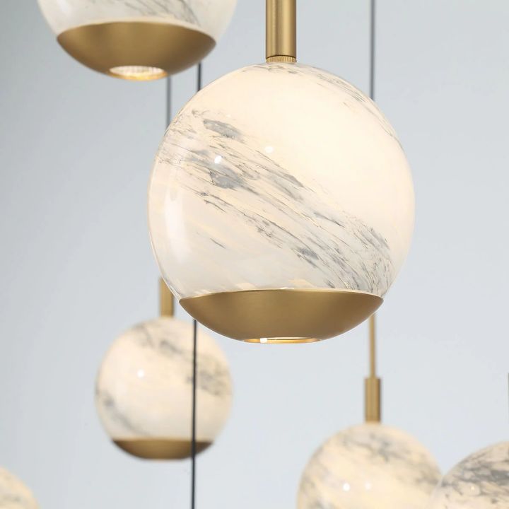 Bary Lights Round LED Chandelier