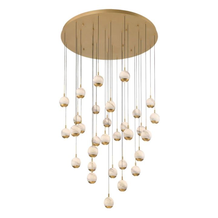 Bary Lights Round LED Chandelier
