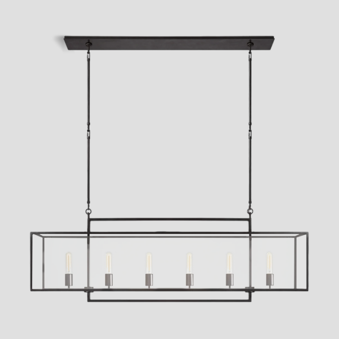 Bekel Linear Glass Chandelier