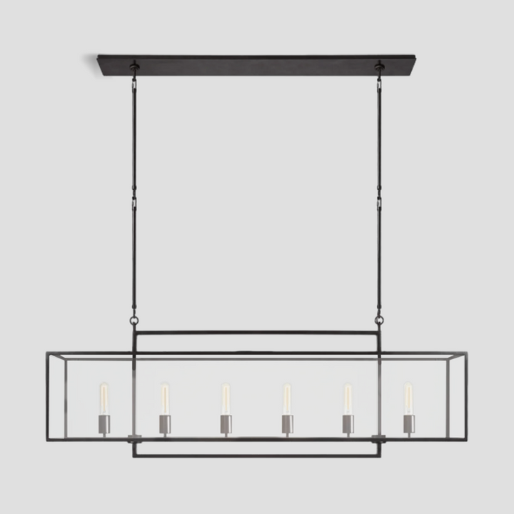 Bekel Linear Glass Chandelier