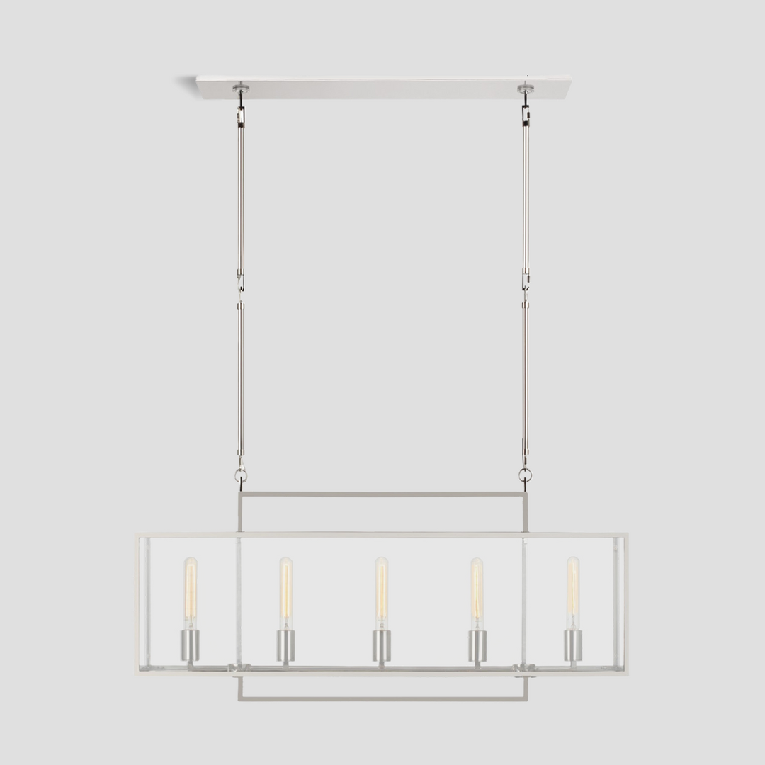 Bekel Linear Glass Chandelier