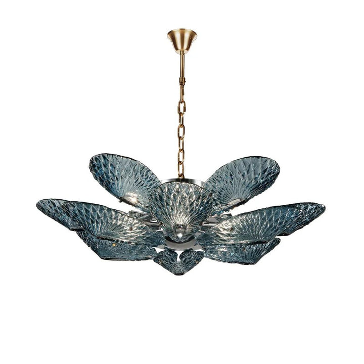 Bella 2-Tier Glass Flower Chandelier