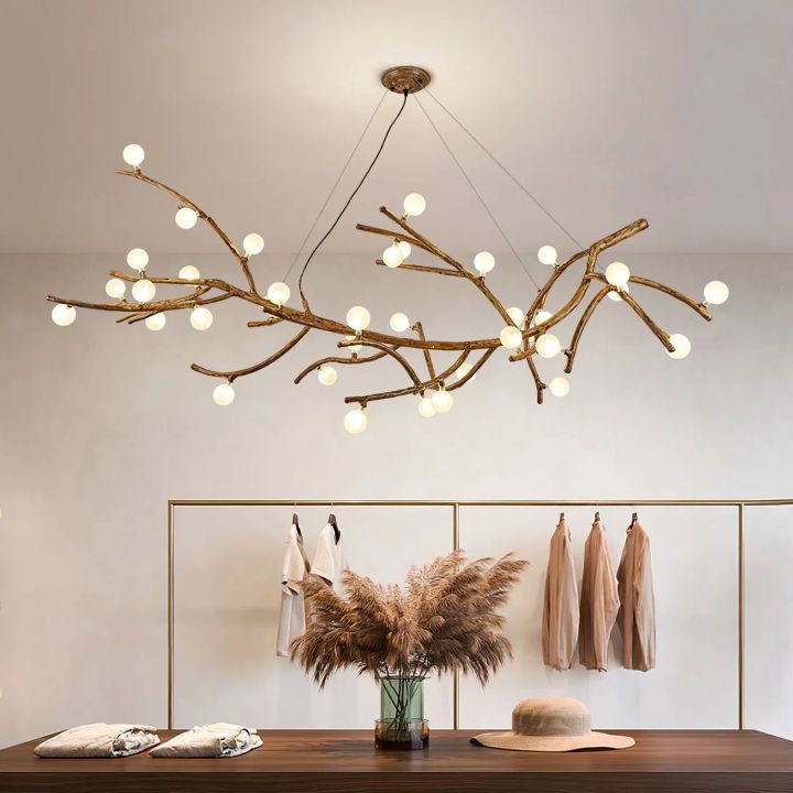 Boho Tree Branch Modern Chandelier