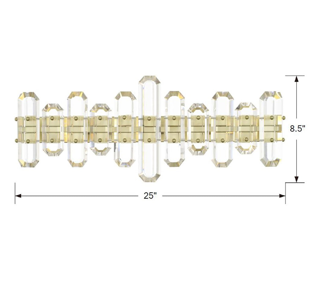 Bolton 3 Light Bath Wall Sconce