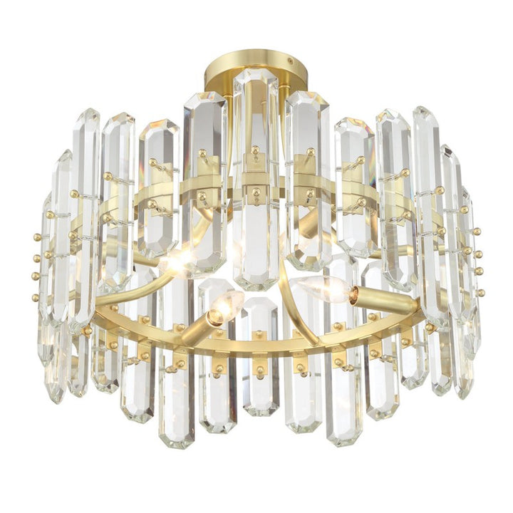 Bolton 4 Light Semi Flush Mount