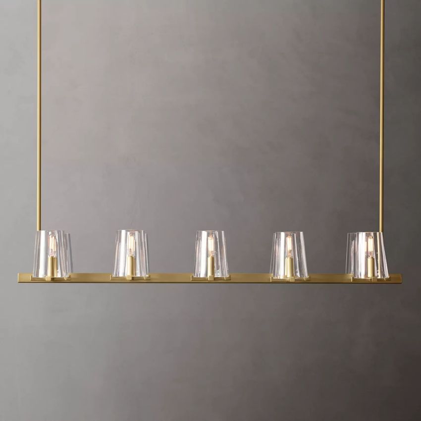 Briesha Linear Chandelier 49"W