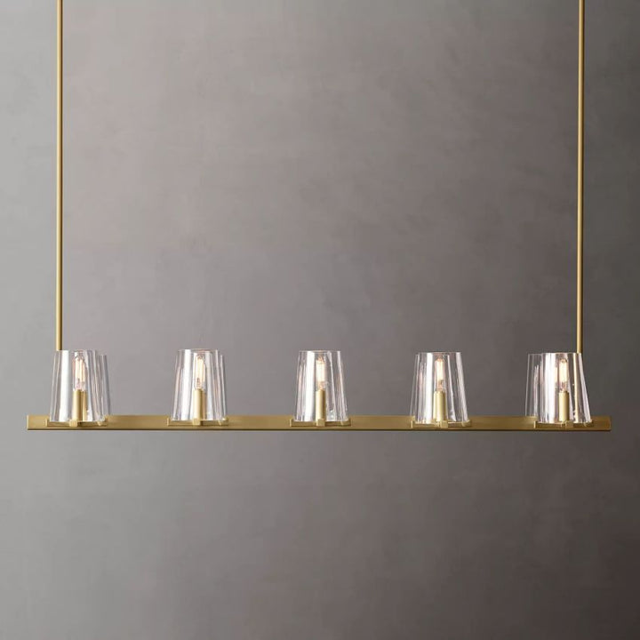 Briesha Linear Chandelier 49"W