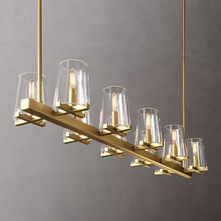 Briesha Linear Chandelier 49"W