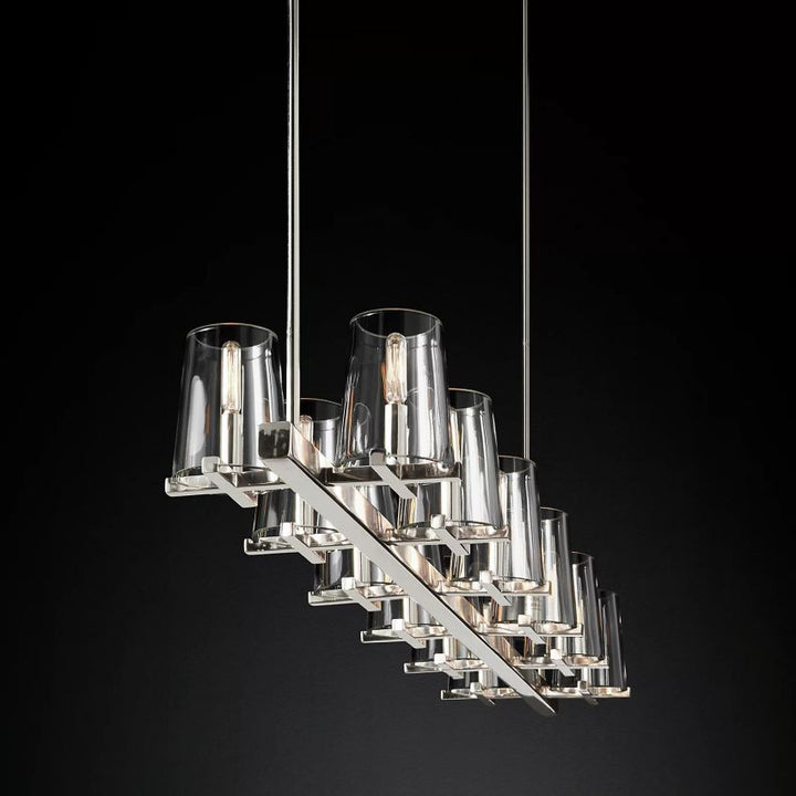 Briesha Linear Chandelier 49"W