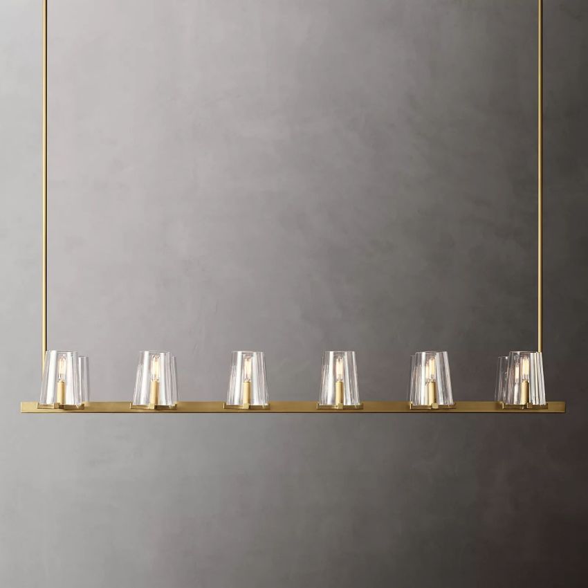 Briesha Linear Chandelier 49"W