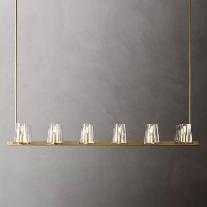 Briesha Linear Chandelier 49"W