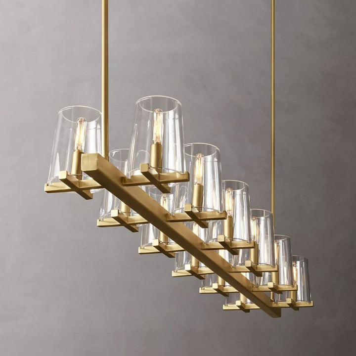 Briesha Linear Chandelier 49"W