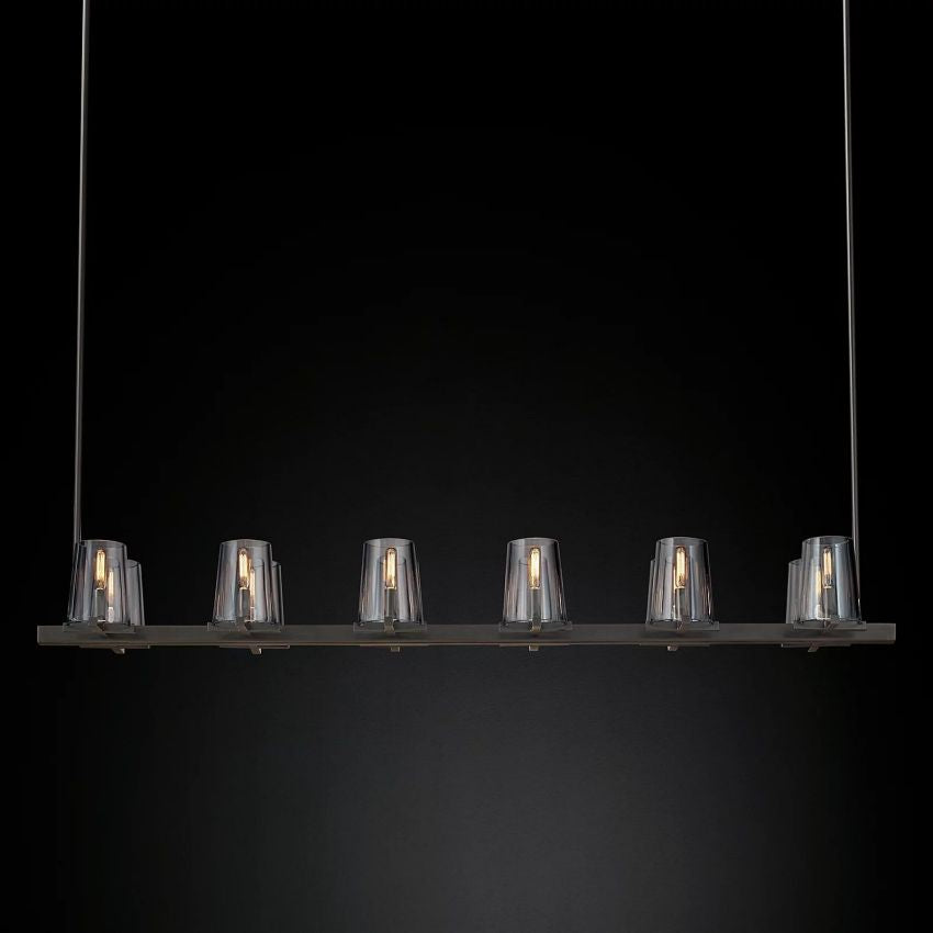 Briesha Linear Chandelier 49"W