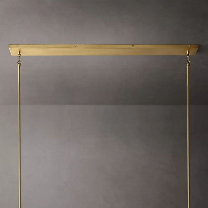 Briesha Linear Chandelier 49"W