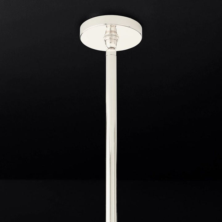 Briesha Round Glass Round Chandelier 36"D