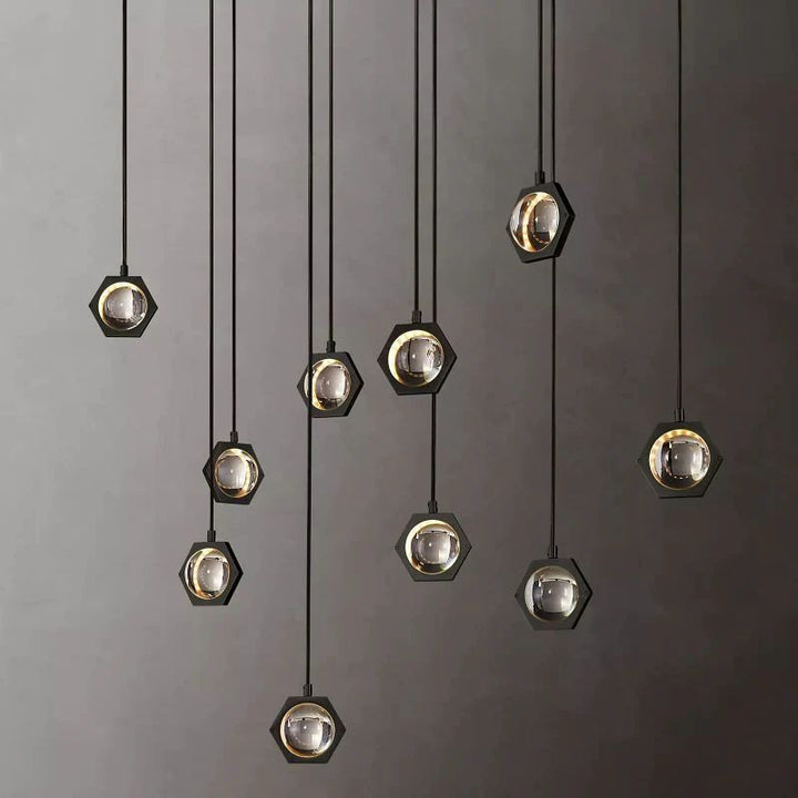 Braelynn Linear Dining Room Chandelier 72"