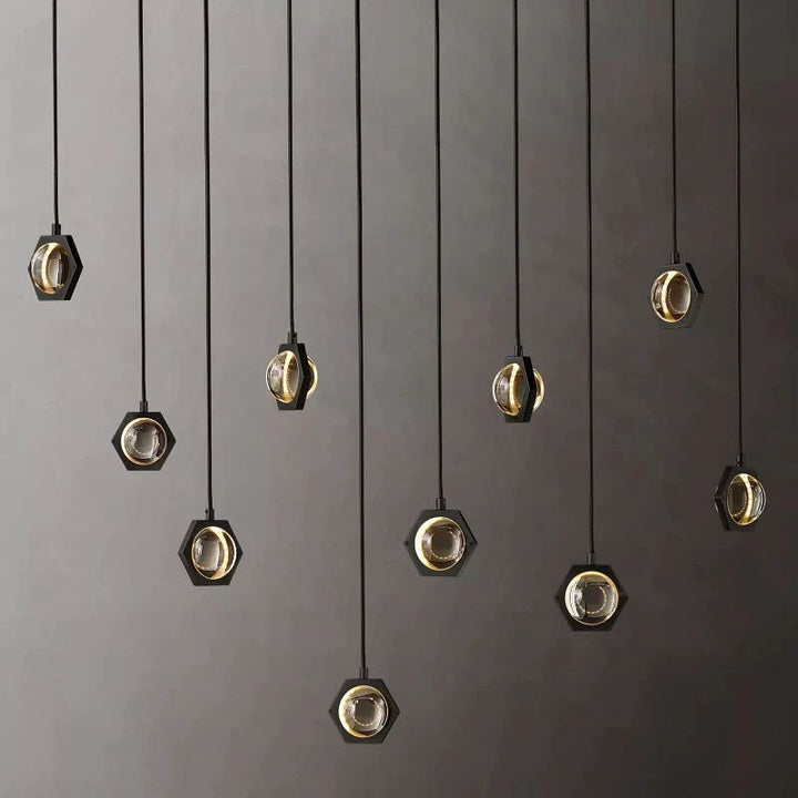 Braelynn Linear Dining Room Chandelier 72"