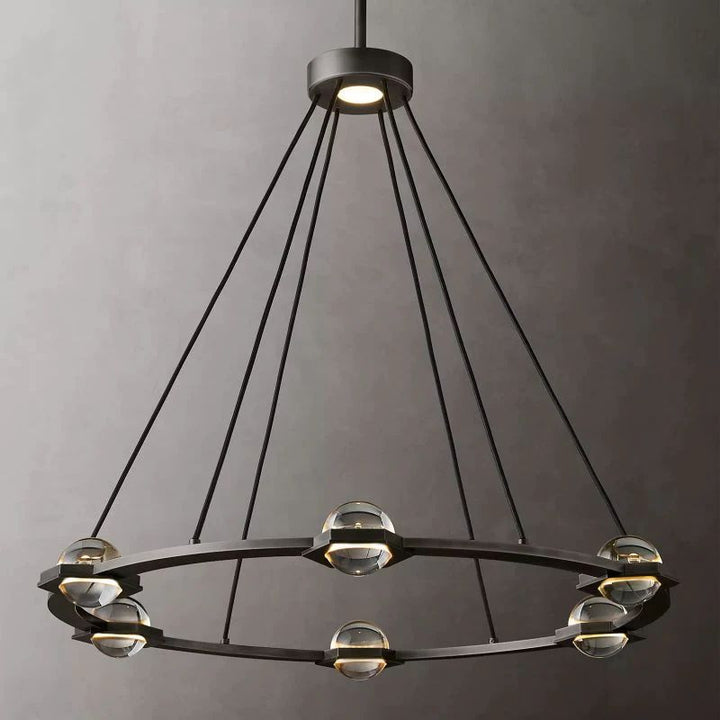 Braelynn Round Living Room Chandelier 36"