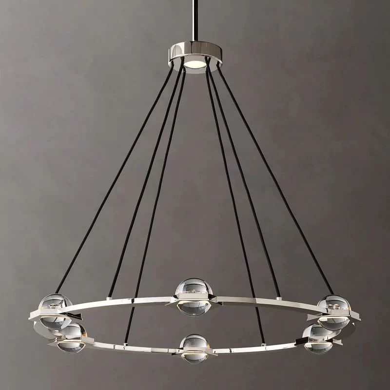 Braelynn Round Living Room Chandelier 36"