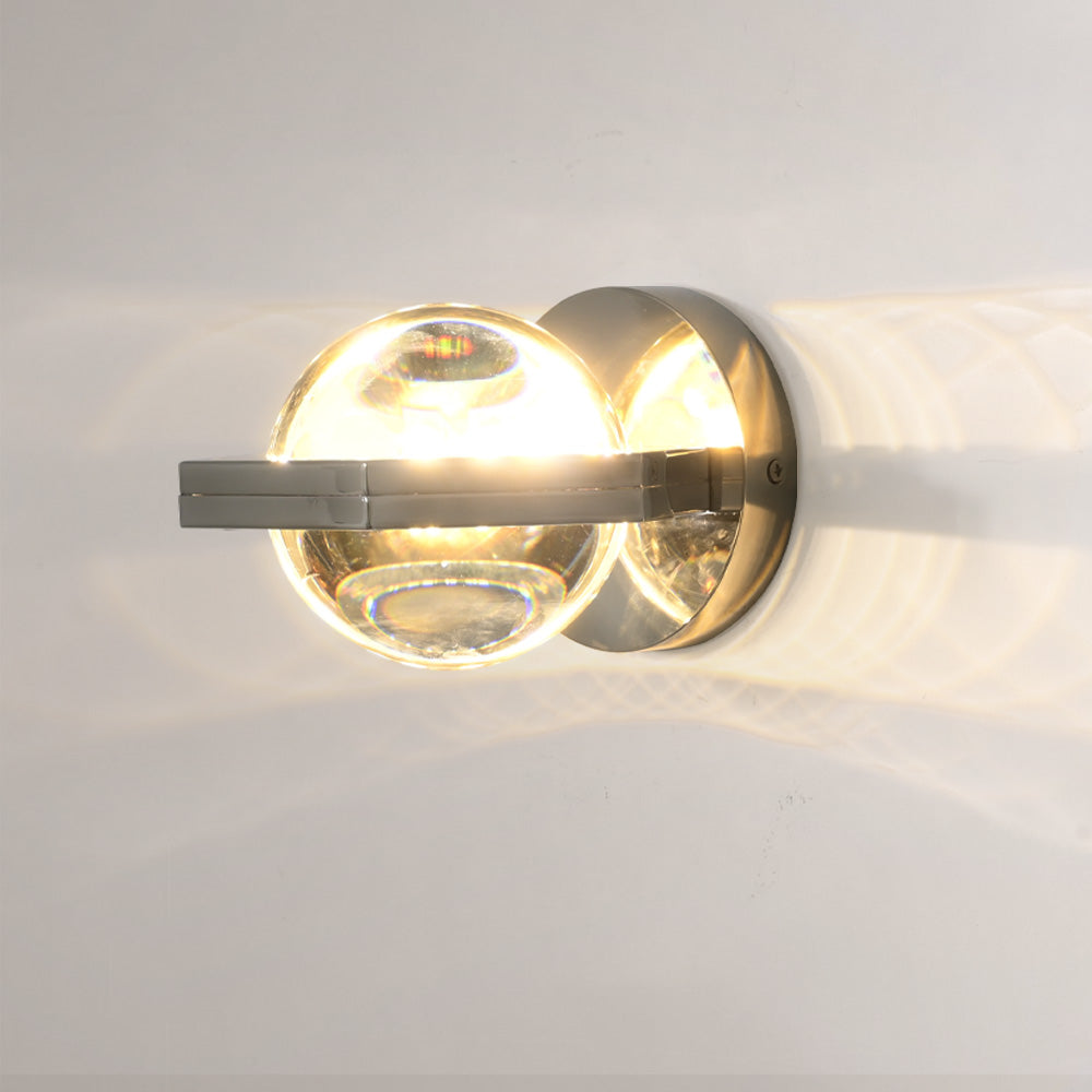 Braelynn Crystal Ball Sconce