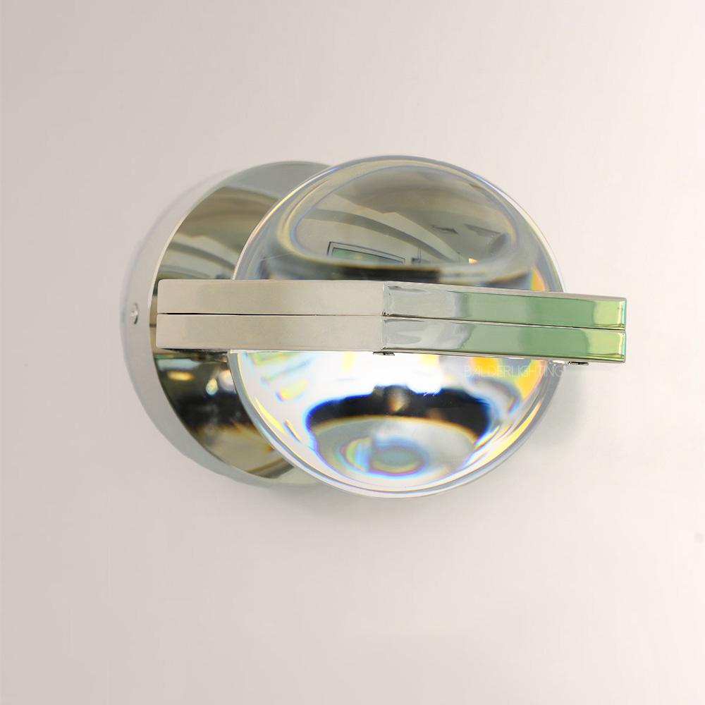 Braelynn Crystal Ball Sconce