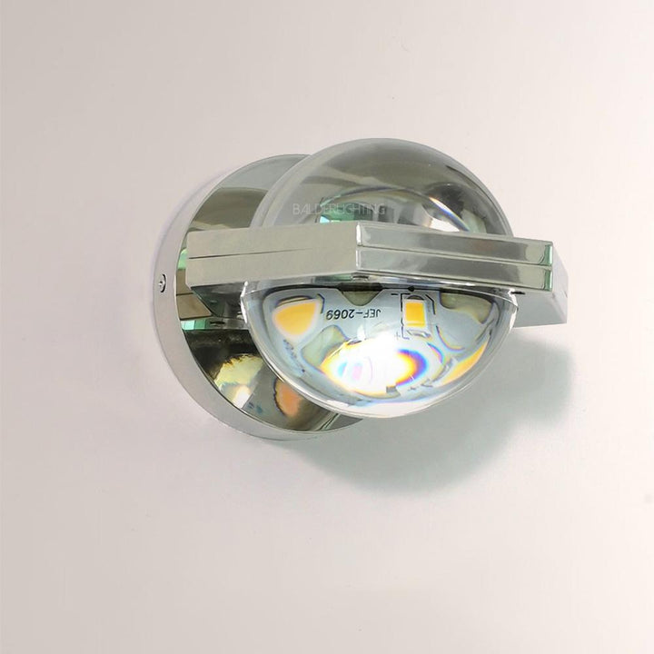 Braelynn Crystal Ball Sconce