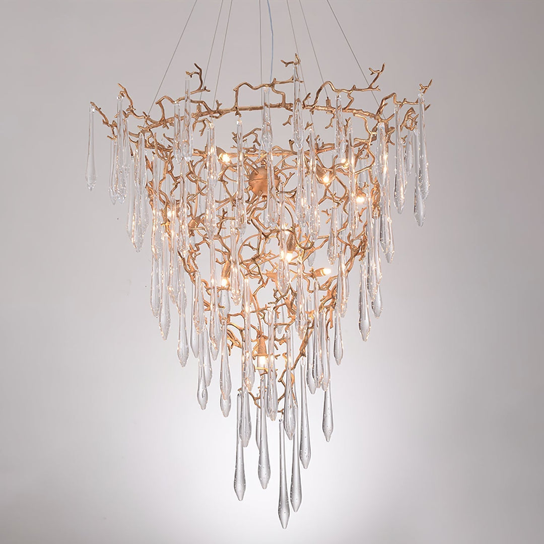 Branch Aqua Parable Chandeliers