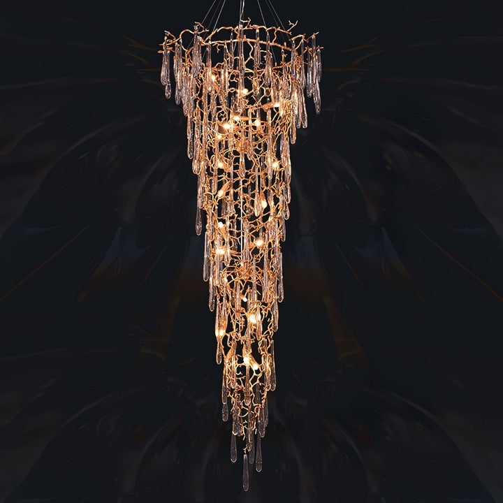 Branch Aqua Parable Chandeliers