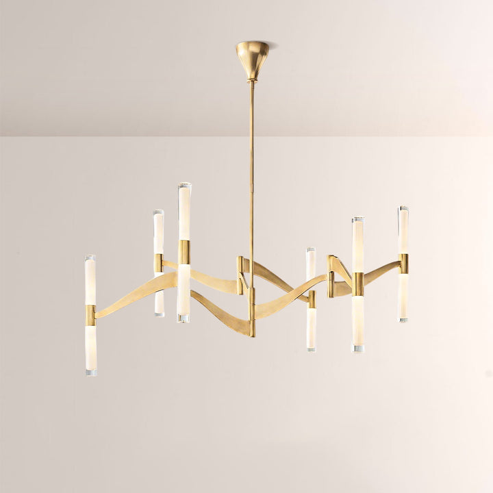 Brevio Glass Chandelier