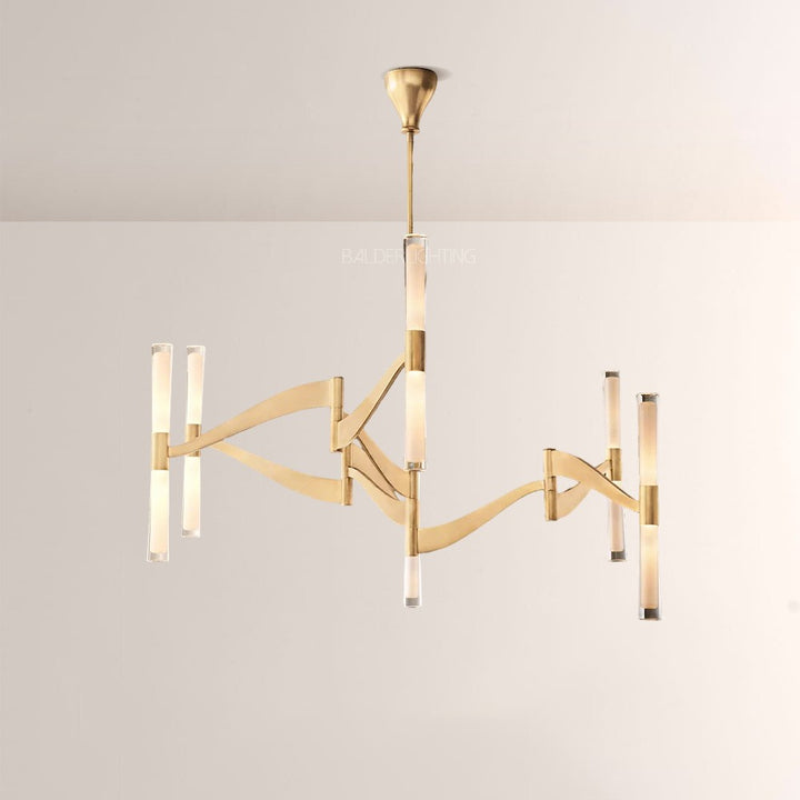 Brevio Glass Chandelier