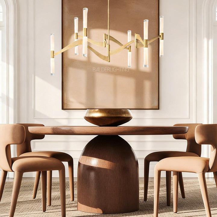 Brevio Glass Chandelier