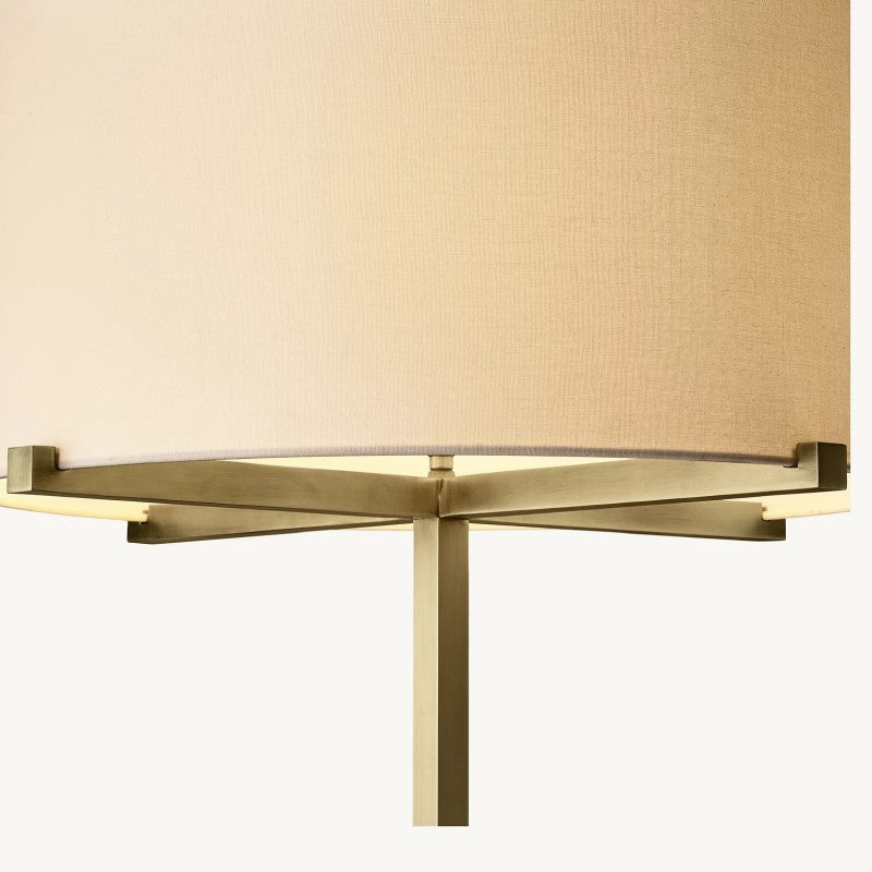 Briesha Drum Shade Floor Lamp