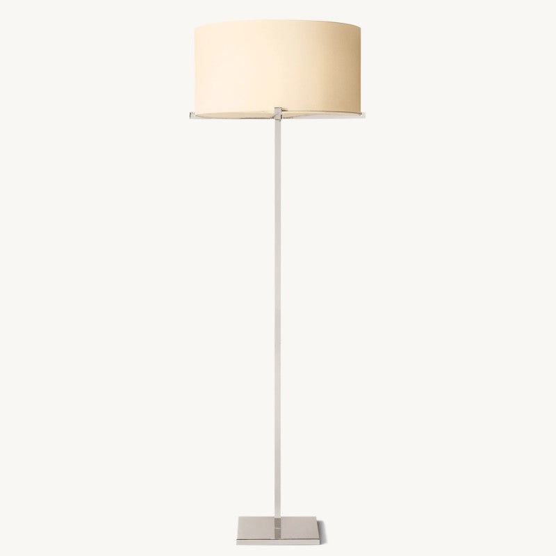 Briesha Drum Shade Floor Lamp
