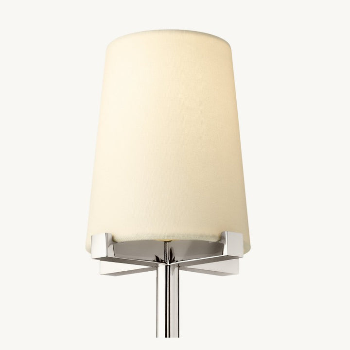 Briesha Fabric Shade Floor Lamp