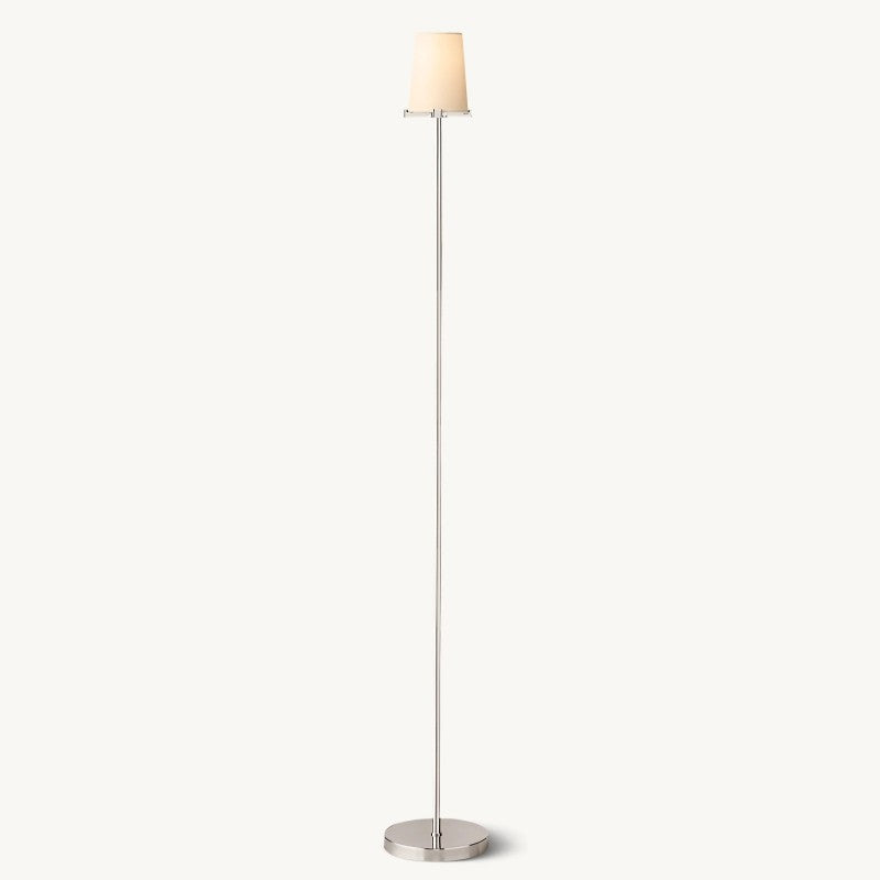 Briesha Fabric Shade Floor Lamp