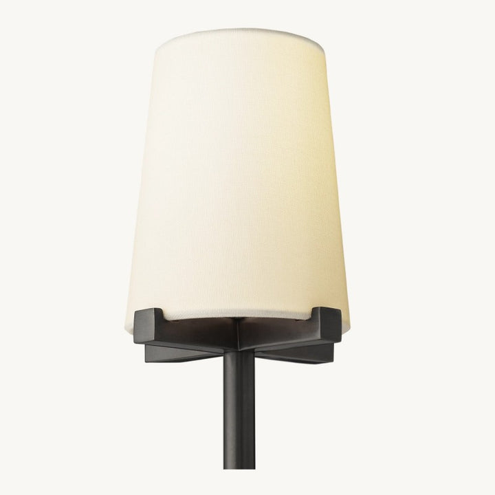 Briesha Fabric Shade Floor Lamp